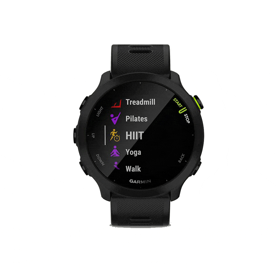 Garmin Forerunner 55 Running Watch in Black