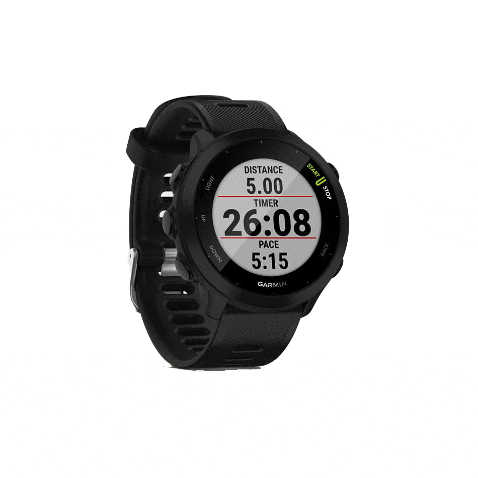Garmin Forerunner 55 Running Watch in Black