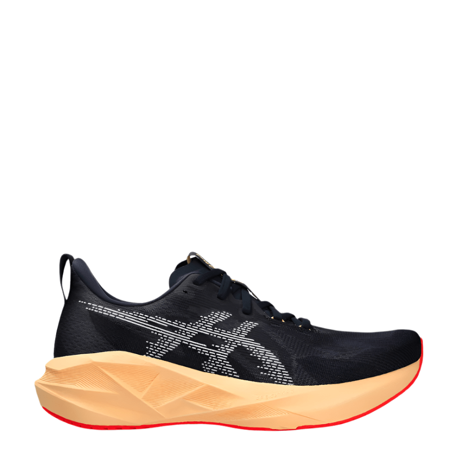 ASICS Men's NOVABLAST 5 Running Shoes in Midnight/Orange Glow AW25