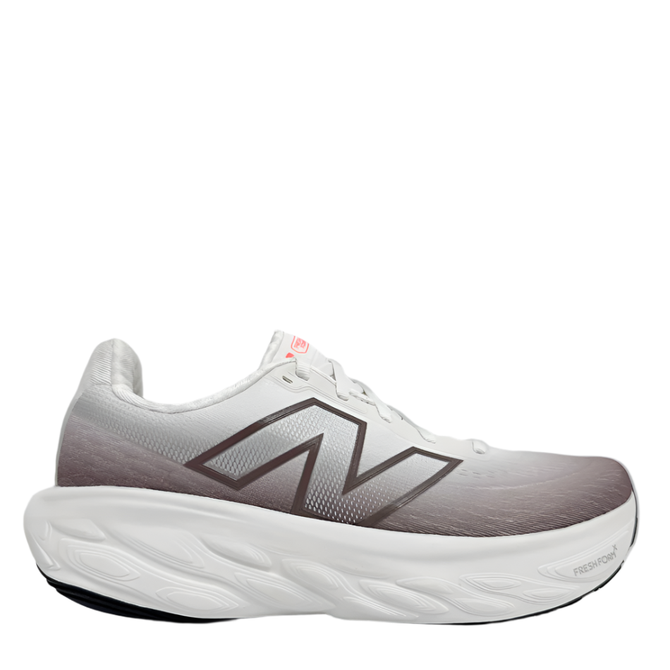 New Balance Men's 1080 V14 Running Shoes in Earth Shadow with Reflection and Urgent Red AW25