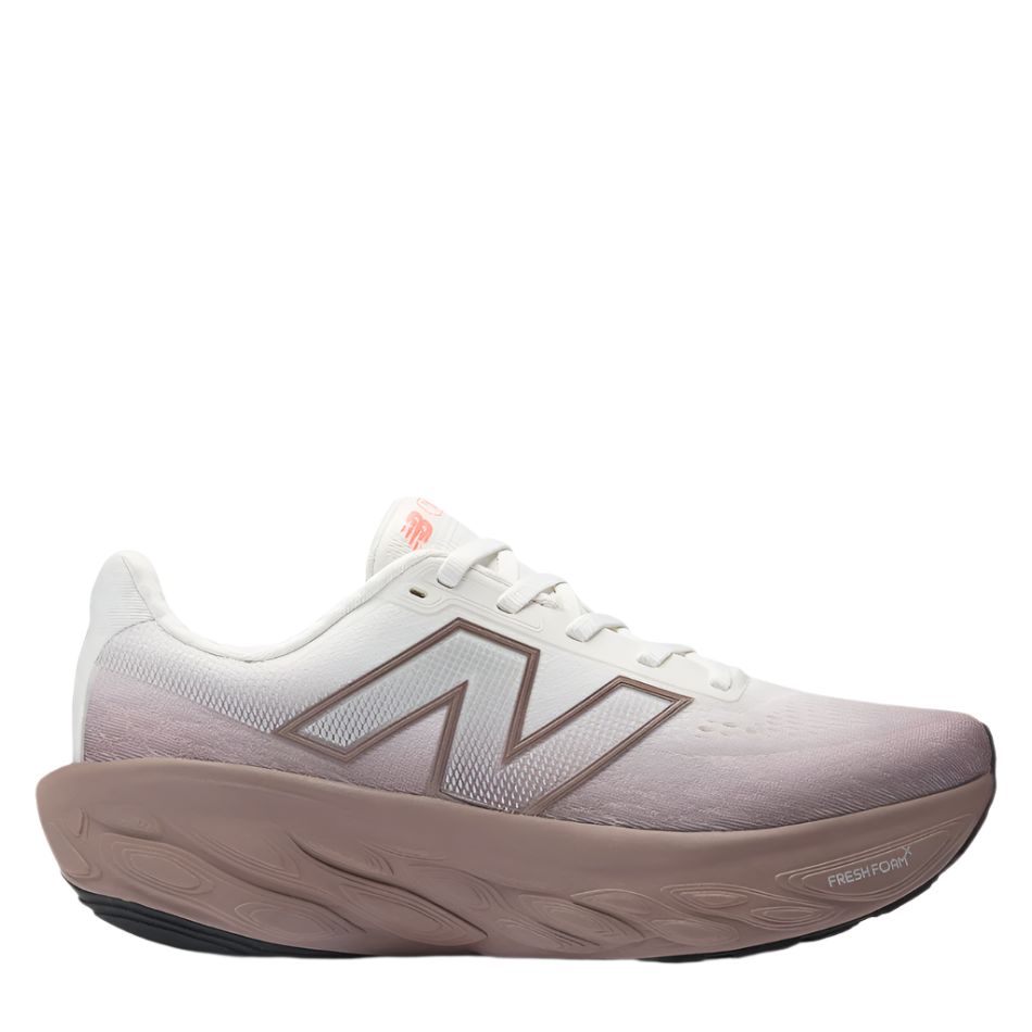 New Balance Women's 1080 v14 Running Shoes in Earth Shadow/Reflection/Urgent Red AW25