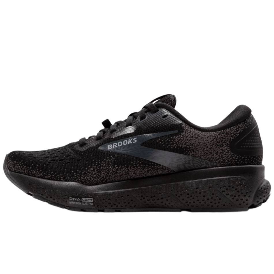 Brooks Men's Ghost 16 GTX Running Shoes in Black/Black/Ebony SS25