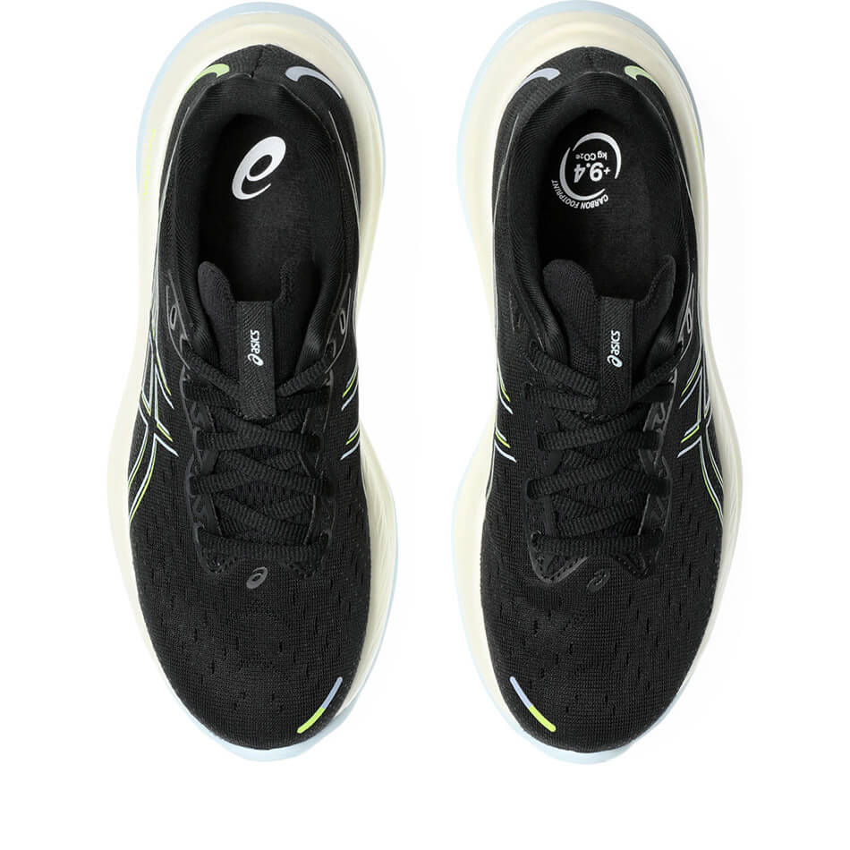 ASICS GEL-CUMULUS 26 Women's Running Shoes in Black/Safety Yellow AW24