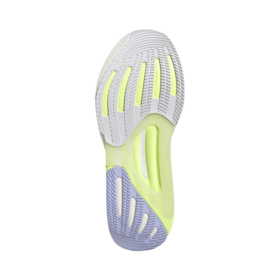 Adidas Women's Supernova Solution 2 Running Shoes in Halo Silver/Silver Met/Violet Tone SS25