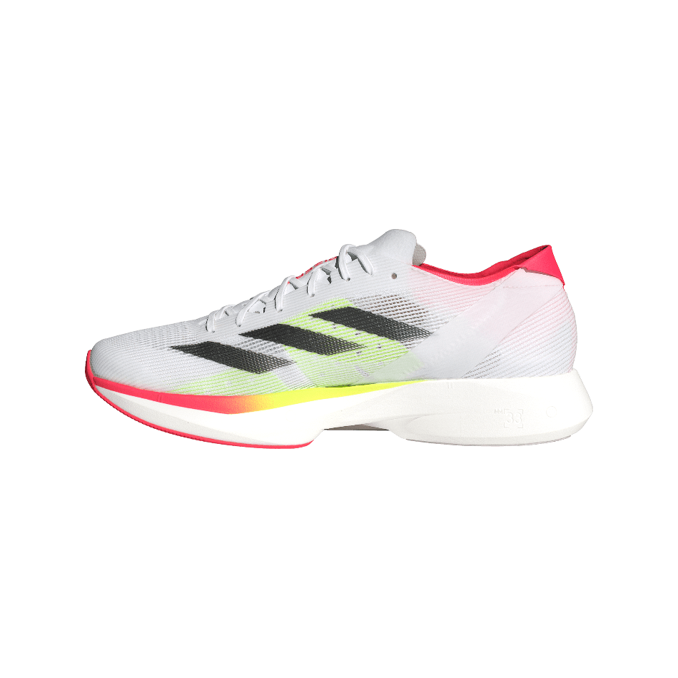 Adidas Men's Adizero Takumi Sen 10 Running Shoes in Cloud White/Core Black/Lucid Red SS25