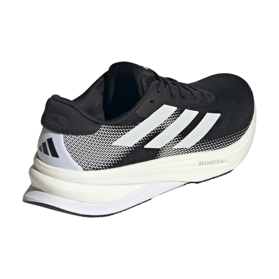 Adidas Men's Supernova Solution 2 Running Shoes in Core Black/Cloud White/Core Black SS25