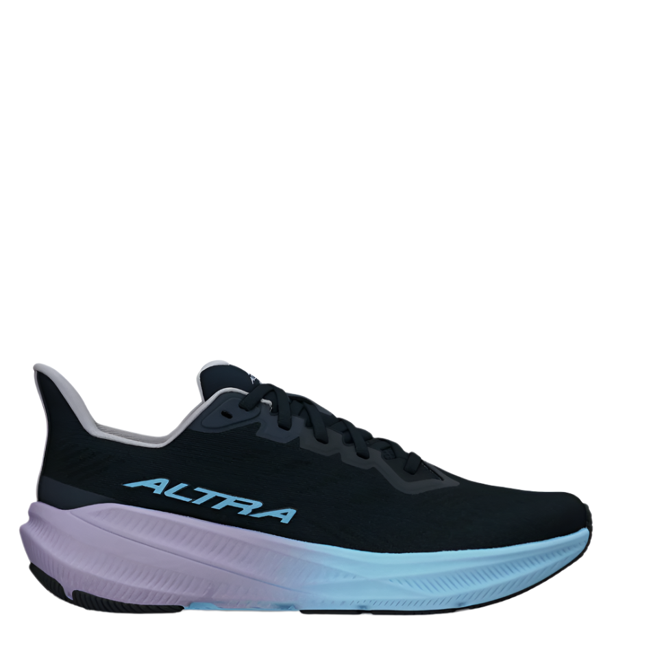 Altra Women's Experience Flow 2 Running Shoes in Black/Light Blue AW25