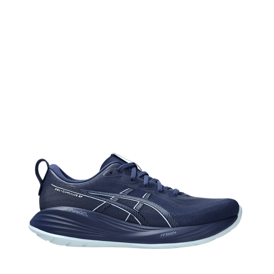 ASICS Men's GEL-CUMULUS 27 Running Shoes in Indigo Blue/Cool Grey SS25