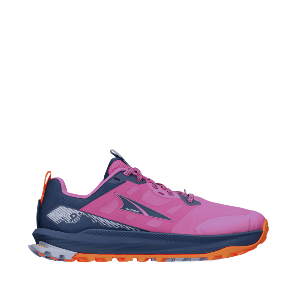 Altra Women's Lone Peak 9 + Trail Running Shoes in Purple/Orange SS25