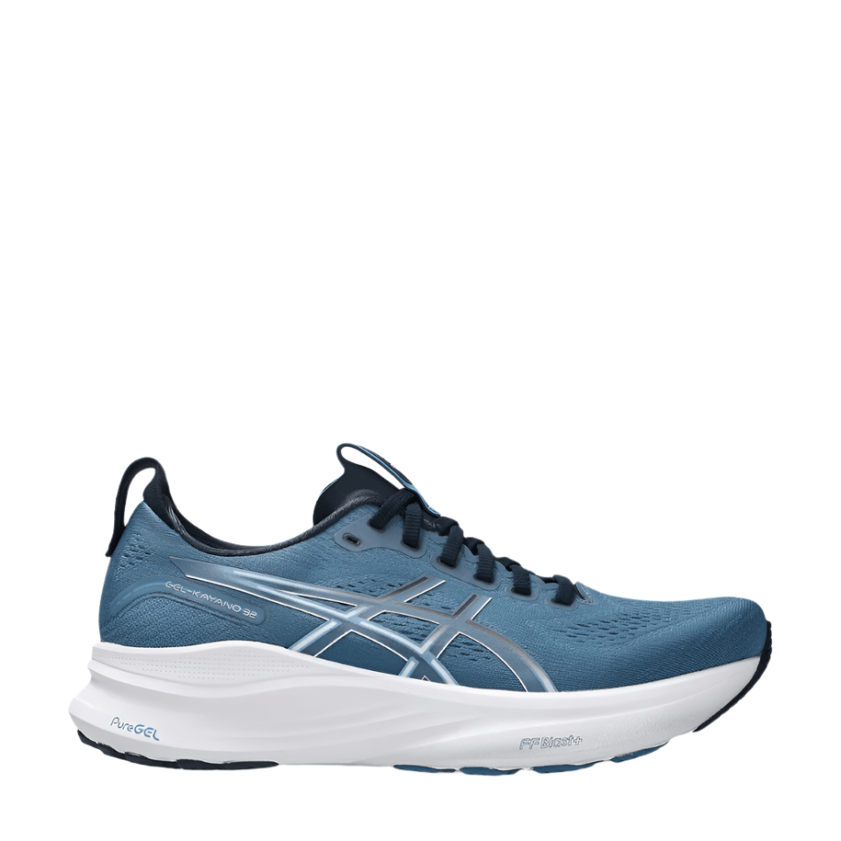 ASICS Men's GEL-KAYANO 32 Running Shoes in Winter Sea/Midnight AW25