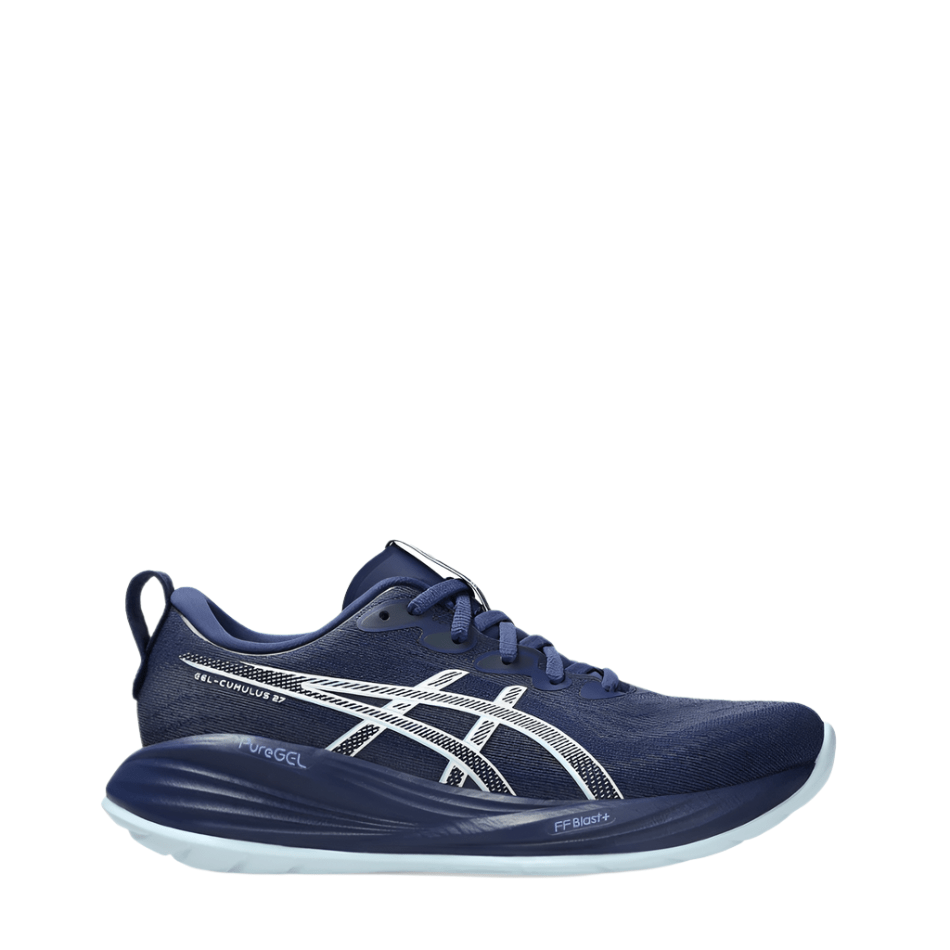 ASICS Women's GEL-CUMULUS 27 Running Shoes in Indigo Blue/Cool Grey SS25