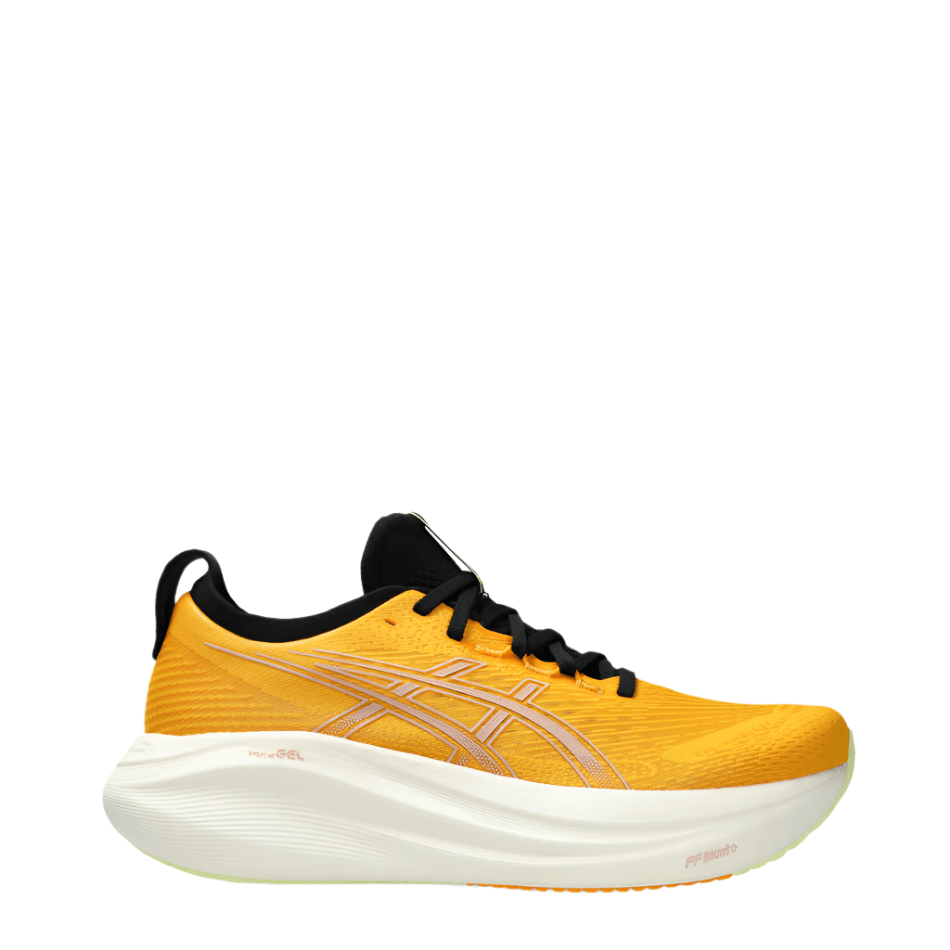 ASICS Men's GEL-NIMBUS 27 Running Shoes in Amber/Neutral Pink SS25
