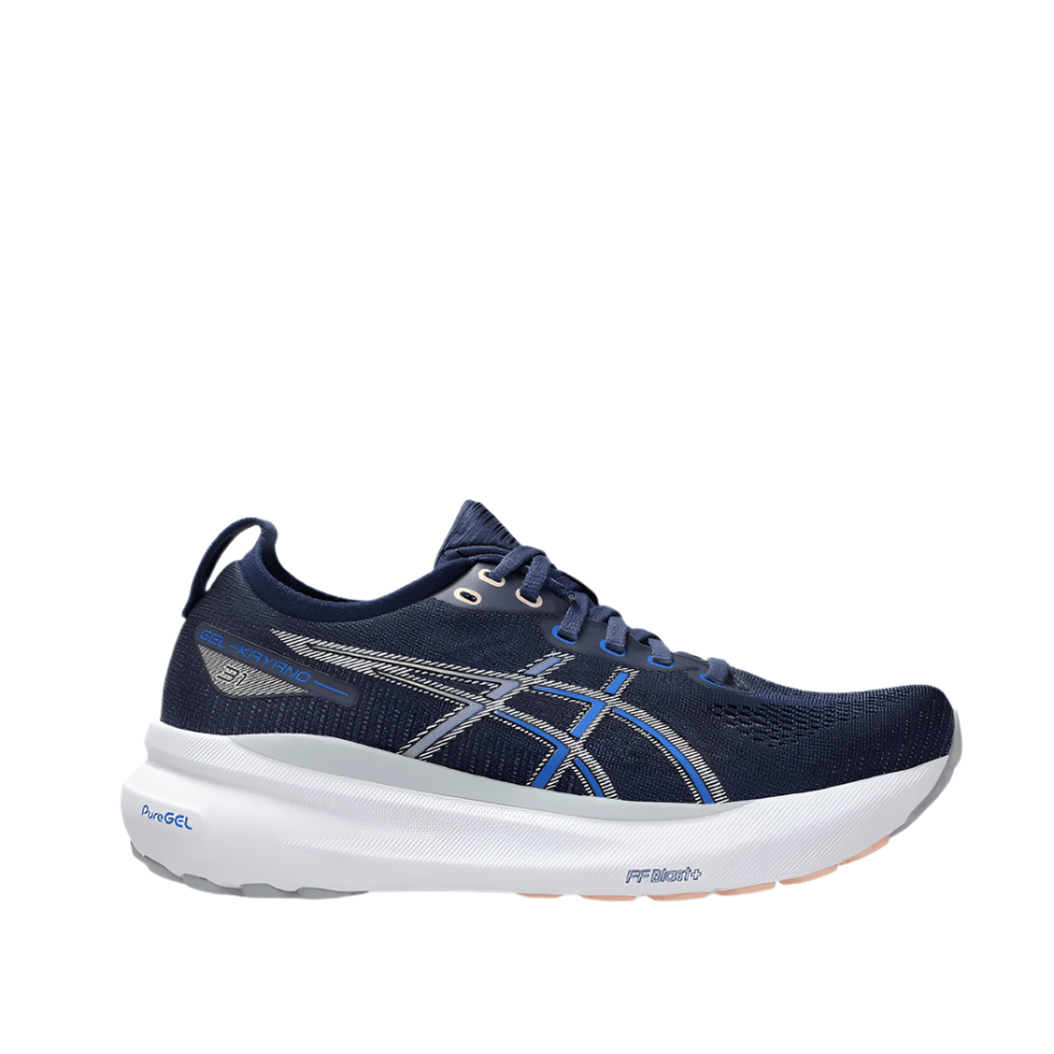 ASICS Women's Gel-Kayano 31 Running Shoes in Indigo Blue/Pure Silver SS25