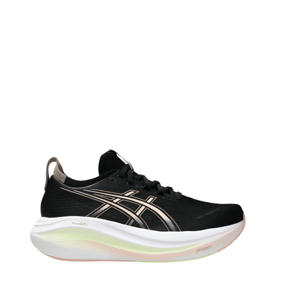 ASICS Women's GEL-NIMBUS 27 Running Shoes in Black/Breeze SS25