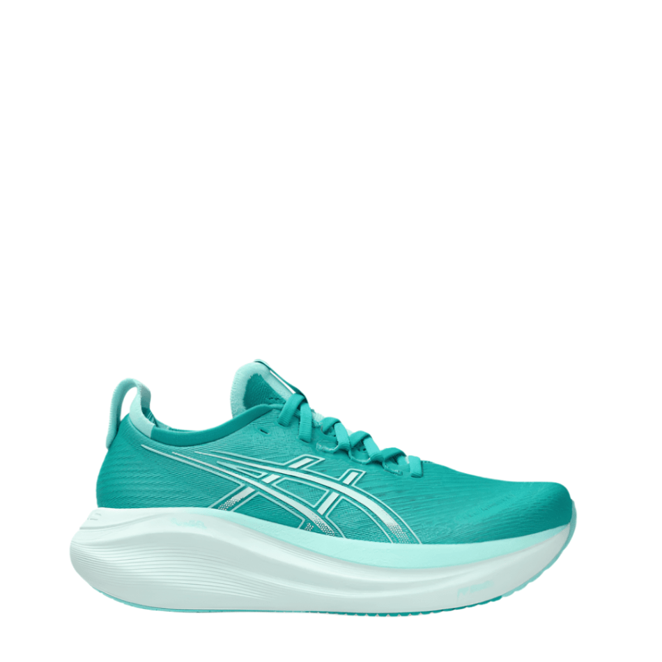 ASICS Women's GEL-NIMBUS 27 Running Shoes in Wave Teal/Illuminate Mint SS25