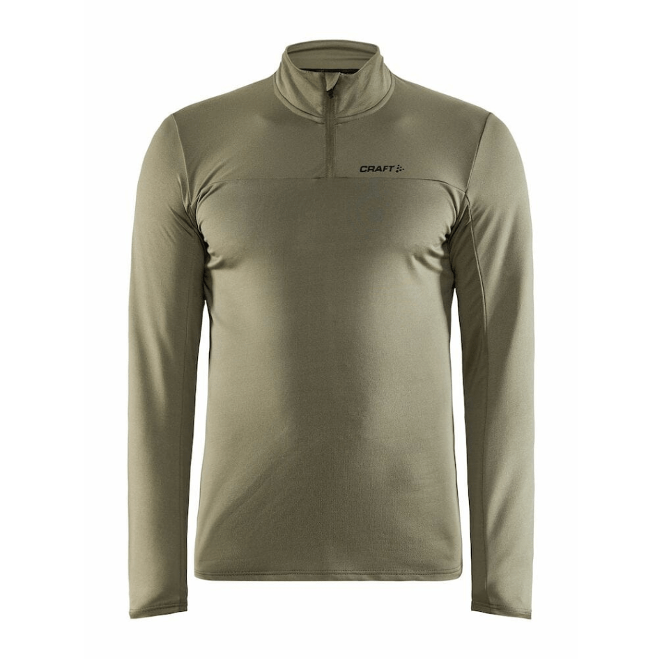 Craft Men's Core Gain Midlayer with 1/4 zip in Rift AW24