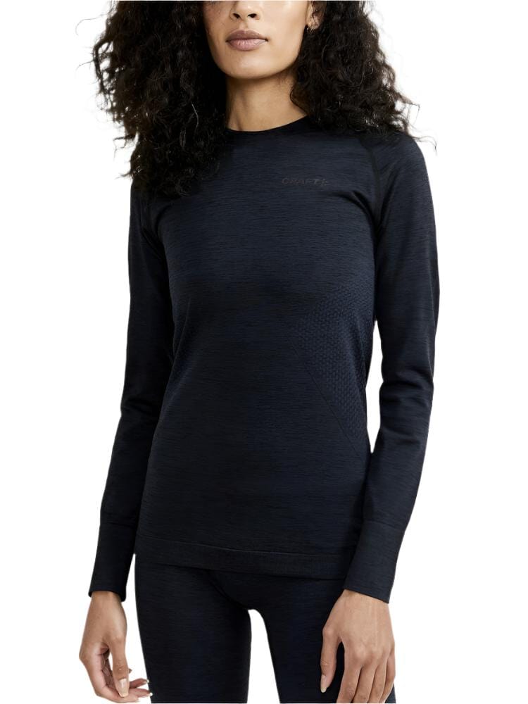 Craft Women's Core Dry Active Comfort Long Sleeve in Black AW24