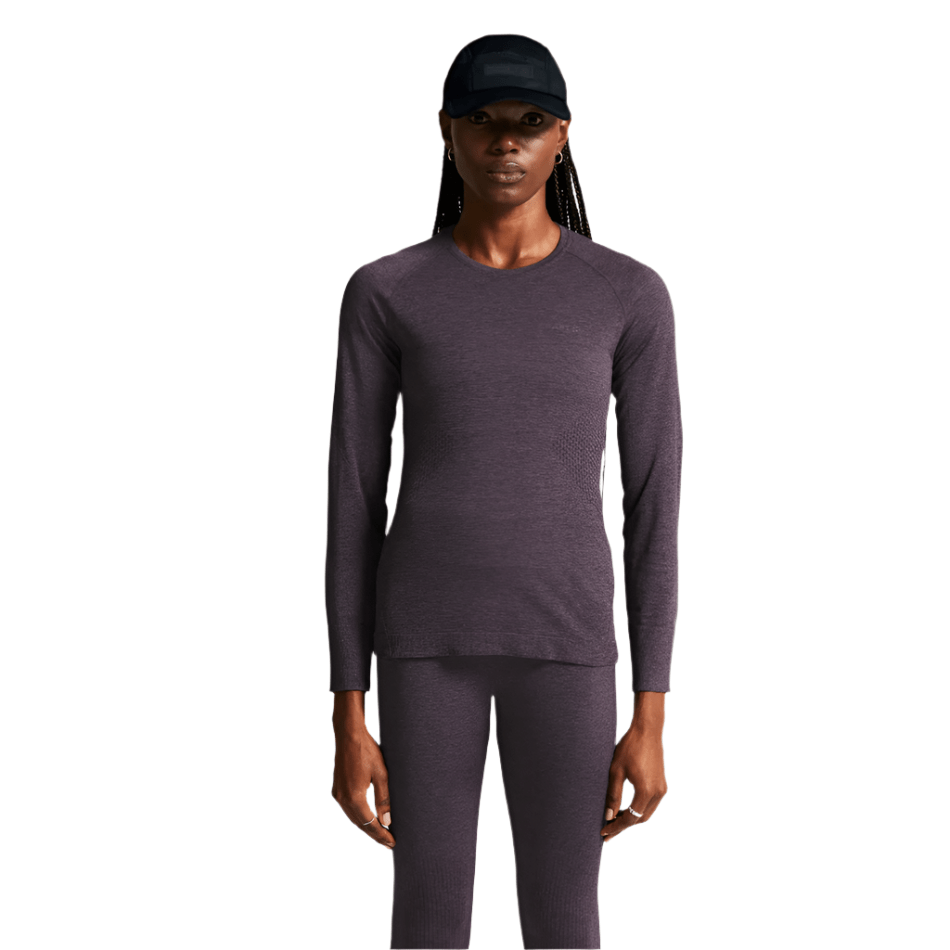 Craft Women's Core Dry Active Comfort Long Sleeved in Dark Plum SS25