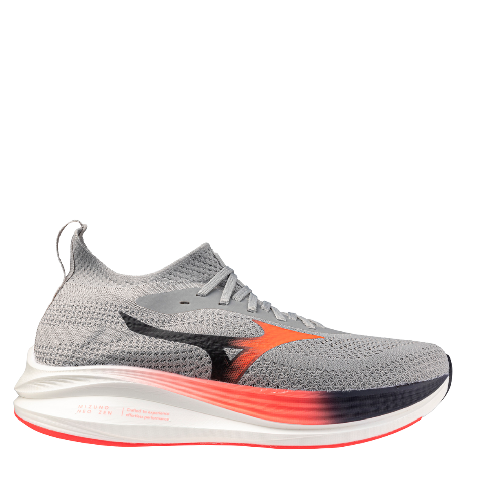 Mizuno Men's Neo Zen Running Shoes in Harbour Mist/Fiery Coral 2/Baritone Blue AW25