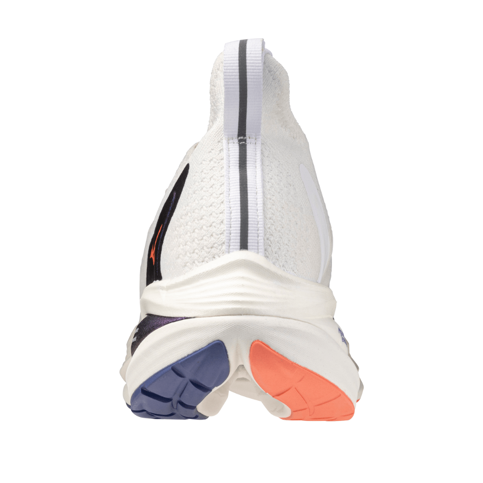 Mizuno Women's Neo Vista 2 Running Shoes in White/Striking Coral/Iris Bloom AW25
