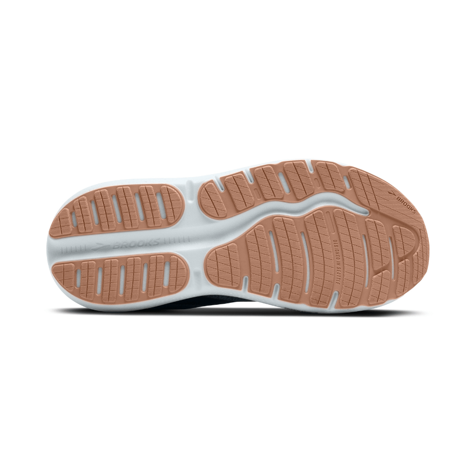 Brooks Women's Ghost Max 2 Running Shoes in Baltic Sea/Bonnie Blue/Peach SS25