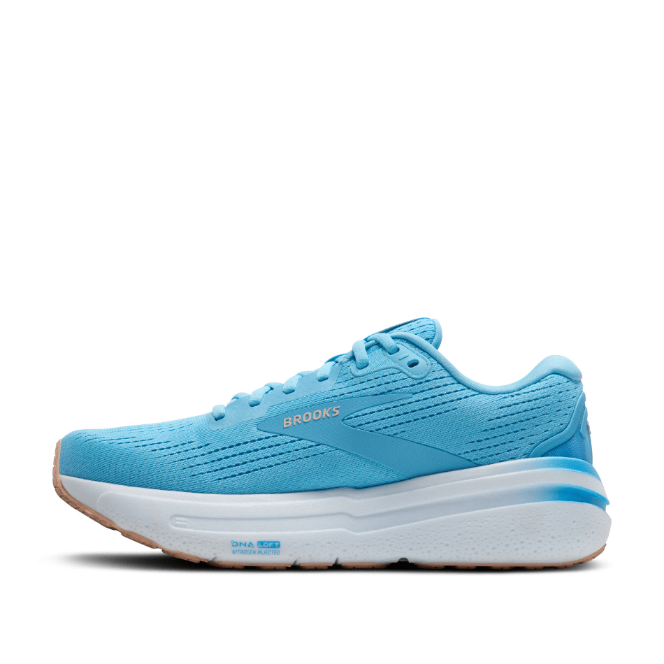 Brooks Women's Ghost Max 2 Running Shoes in Baltic Sea/Bonnie Blue/Peach SS25