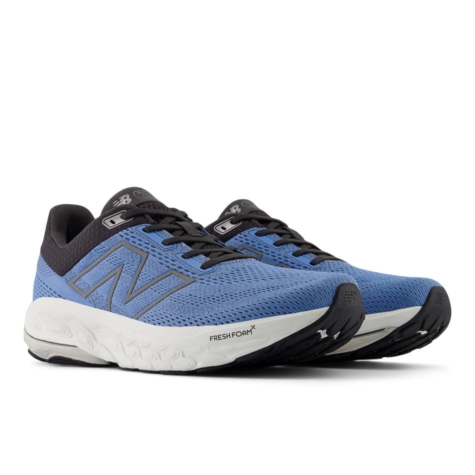 New Balance Men's 860 V14 Running Shoes in Blue Laguna/Black Cement/Grey Matter SS25