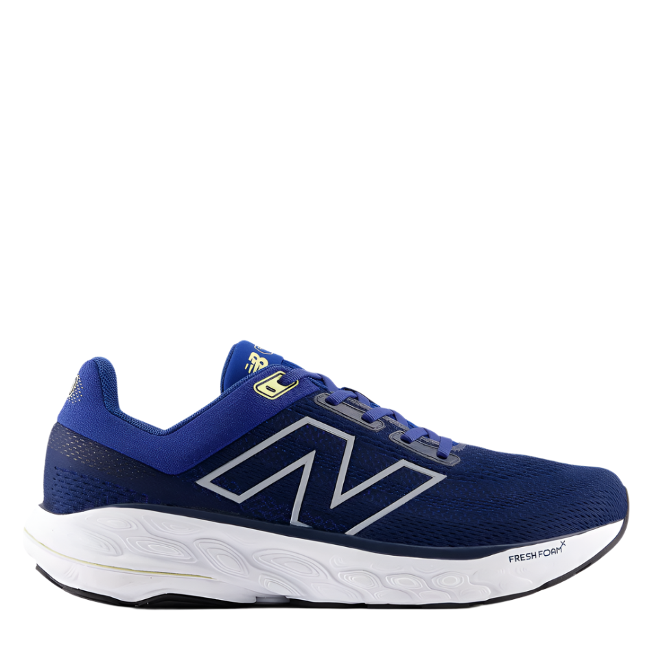 New Balance Men's 860 V14 2E Wide Fitting Running Shoes in Galaxy Blue/NB Navy/Winter Grass