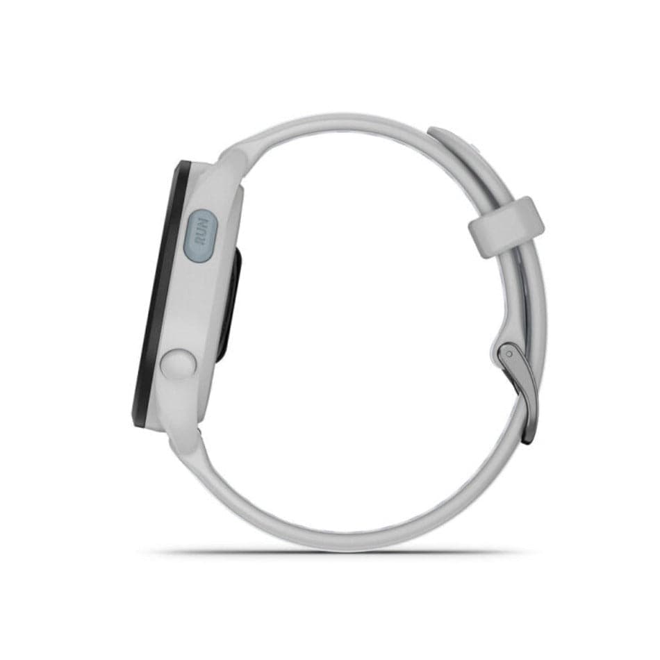 Garmin Unisex Forerunner 165 Running Watch in Mist Grey and Whitestone