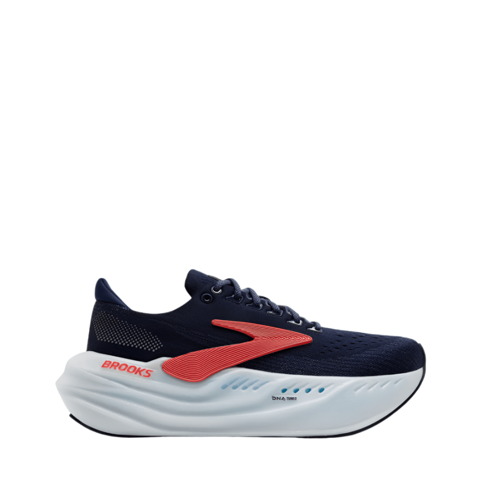 Brooks Women's Glycerin Max Running Shoes in Peacoat/Blue Ribbon/Hot Coral SS25
