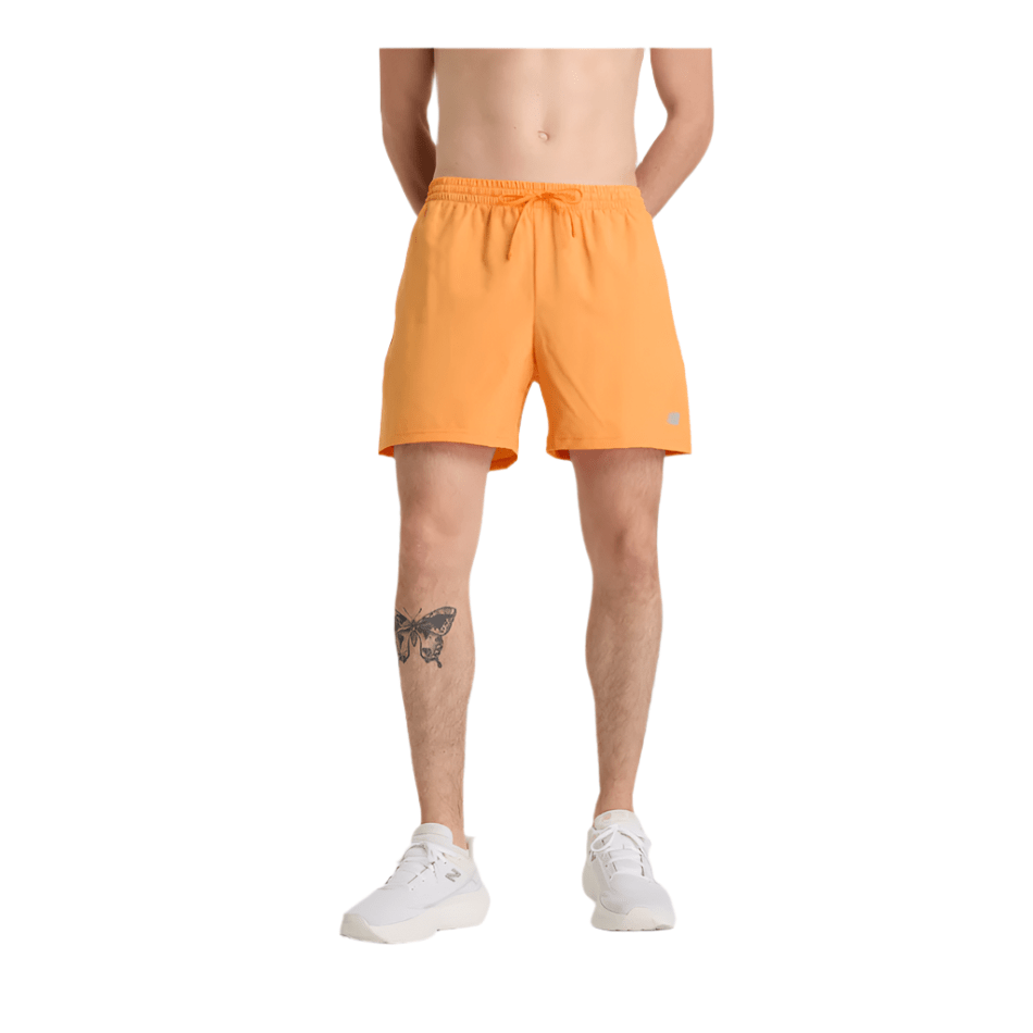 New Balance Men's Sport Essentials 5" Short in Neo Flame SS25