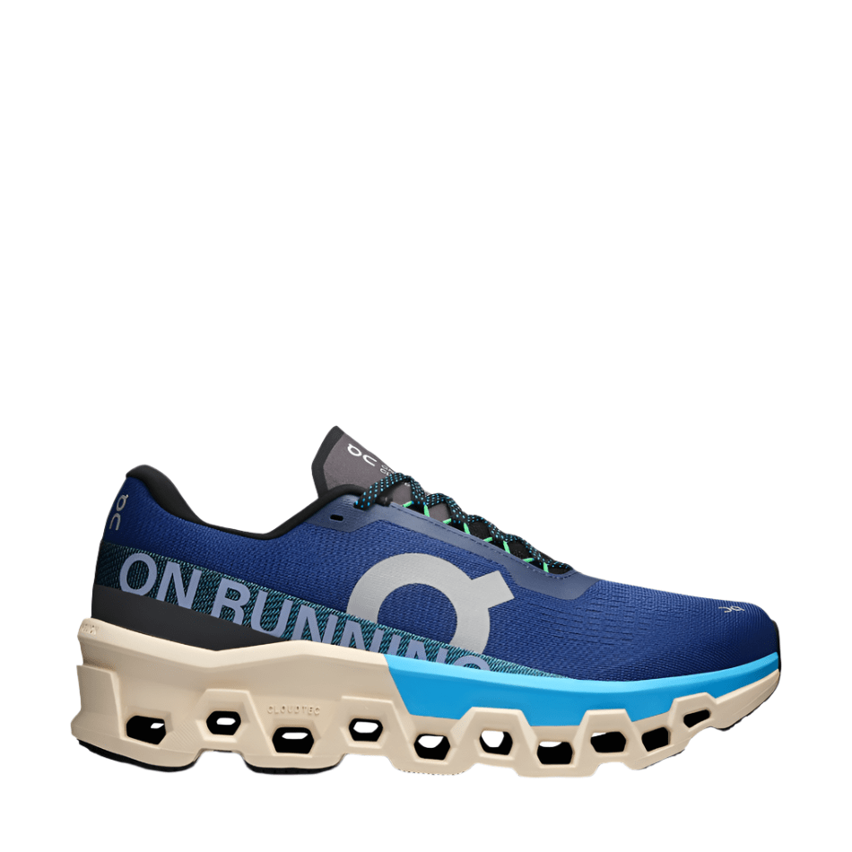 On Men's Cloudmonster 2 Running Shoes in Tempest/Horizon SS25