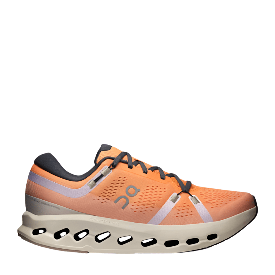 On Men's Cloudsurfer 2 Running Shoes in Tangerine/Ivory SS25