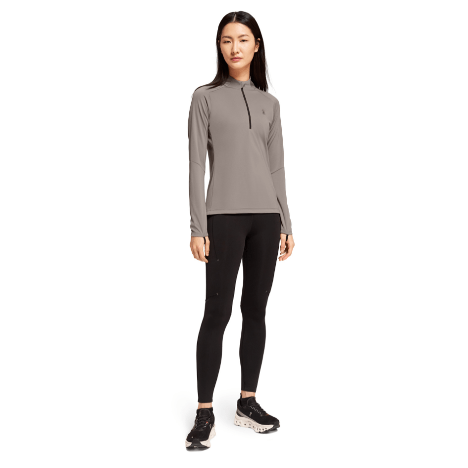 On Women's Climate Shirt in Cinder SS25