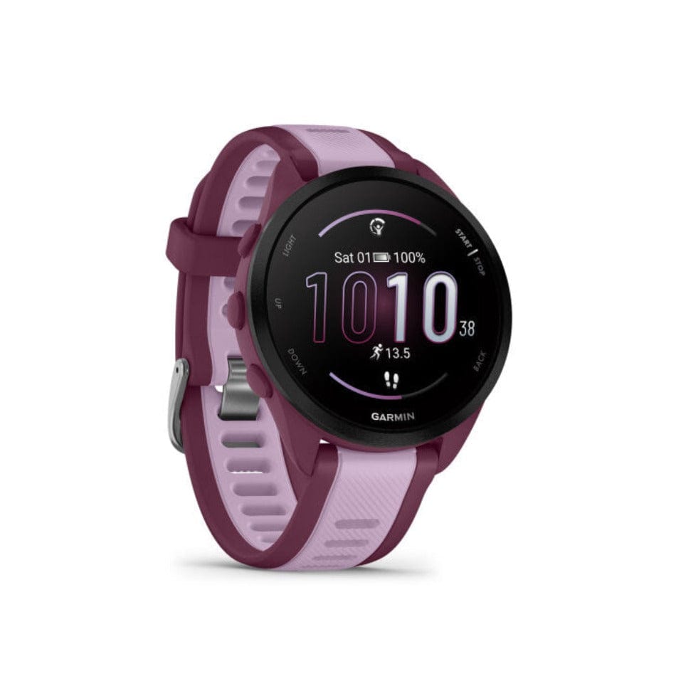 Garmin Unisex Forerunner 165 Music Running Watch in Berry Lilac