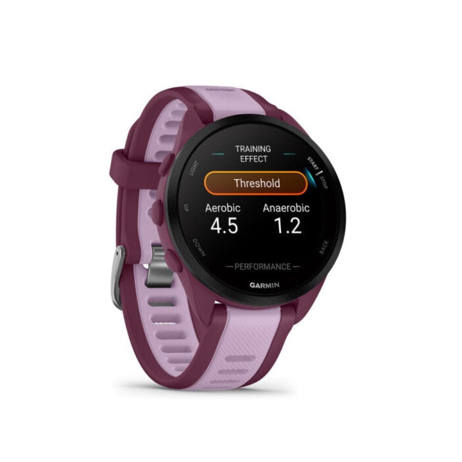 Garmin Unisex Forerunner 165 Music Running Watch in Berry Lilac