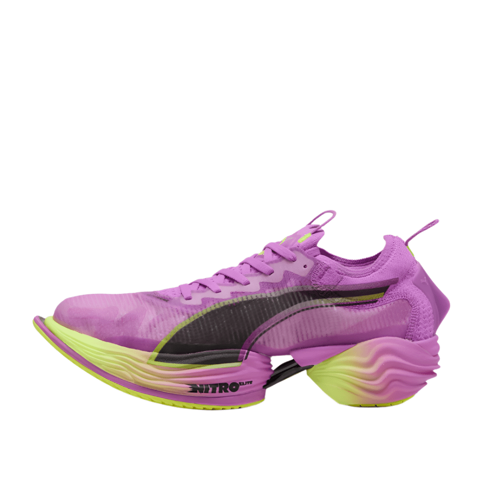 Puma Men's Fast-R NITRO Elite 2 Running Shoes in Pure Magenta/Yellow Alert SS25
