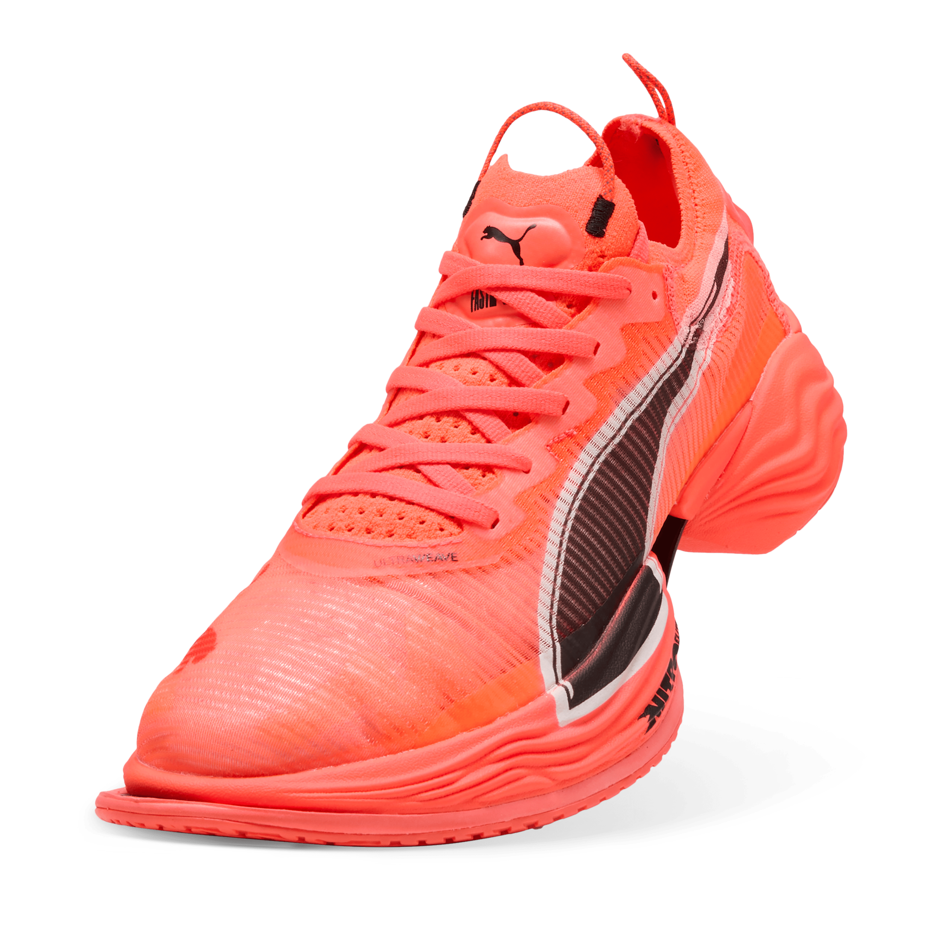 Puma Women's Fast-R NITRO Elite 2 Running Shoes in Glowing Red/Puma White SS25