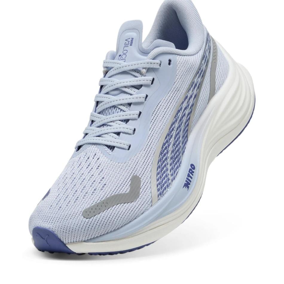 Puma Women's Velocity Nitro 3 Running Shoes in Cool Weather/Blue Crystal SS25