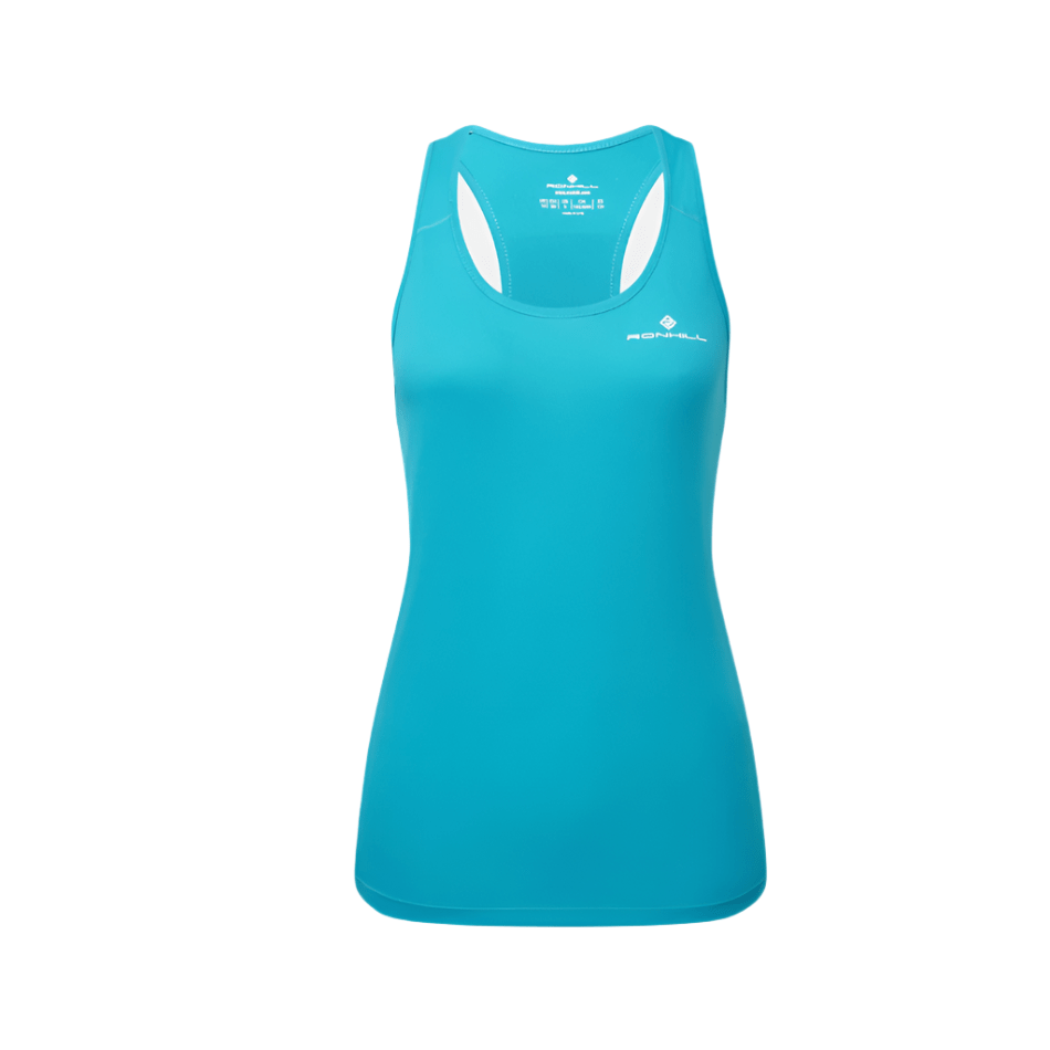 Ronhill Women's Core Vest in Azure/Bright White SS25