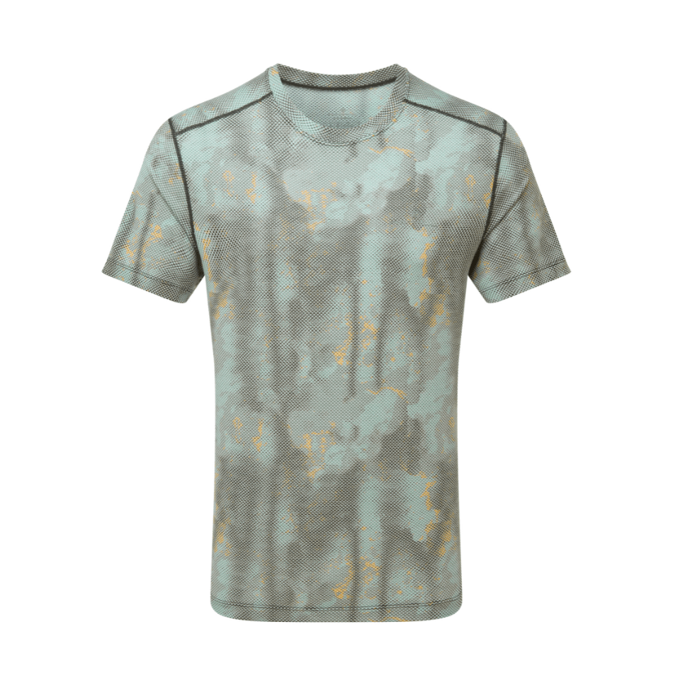 Ronhill Men's Tech Golden Hour Tee in Monolith Lost Trails SS25