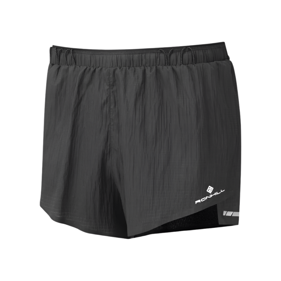 Ronhill Men's Tech Race Short in All Black SS25